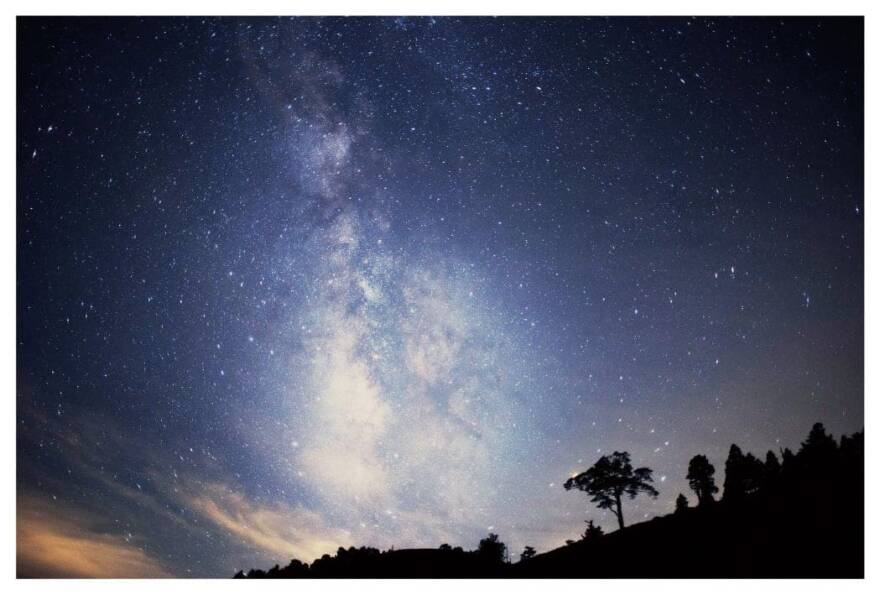 阿智村POSTCARD天の川